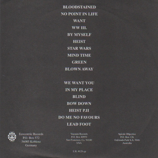 Heist (6) : Heist (7", EP)