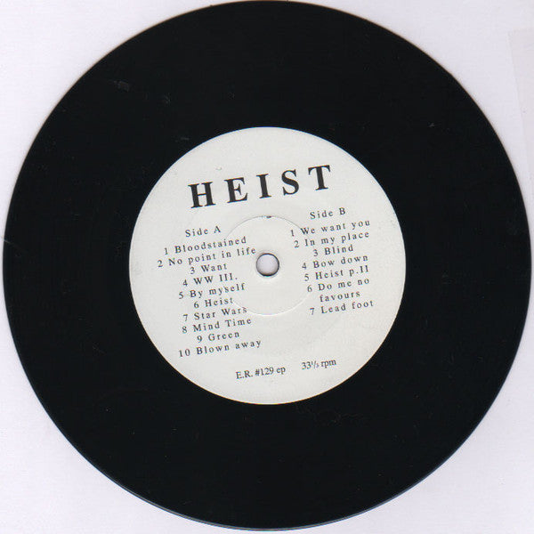 Heist (6) : Heist (7", EP)
