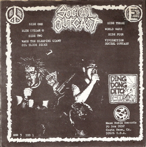 Social Outcast (2) : Struggle (7", Yel + 7", Red)