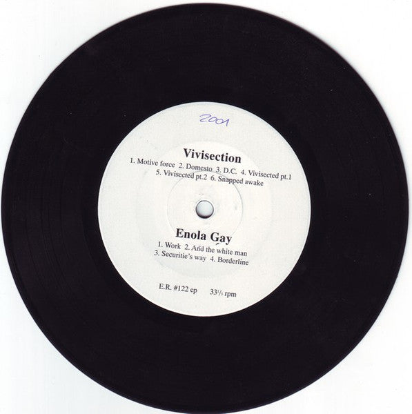 Vivisection (2) / Enola Gay (4) : Vivisection / Enola Gay (7", EP)