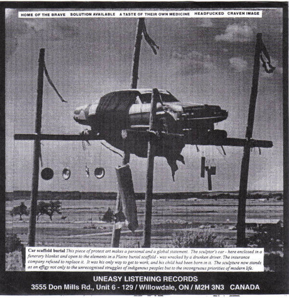 Disaffect : Home Of The Slave (7", EP)