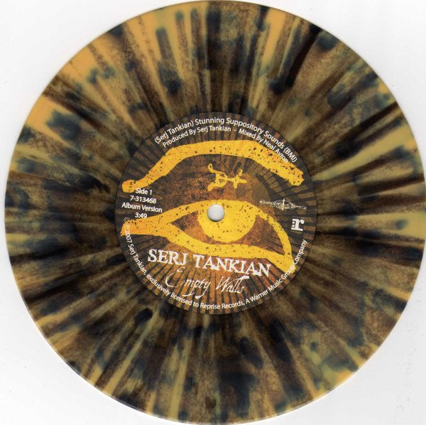 Serj Tankian : Empty Walls (7", Single, Yel)