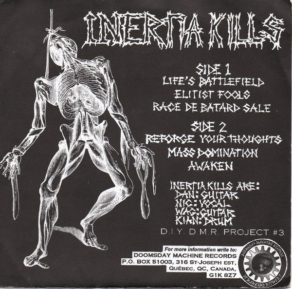 Inertia Kills : Trop Tard (7")