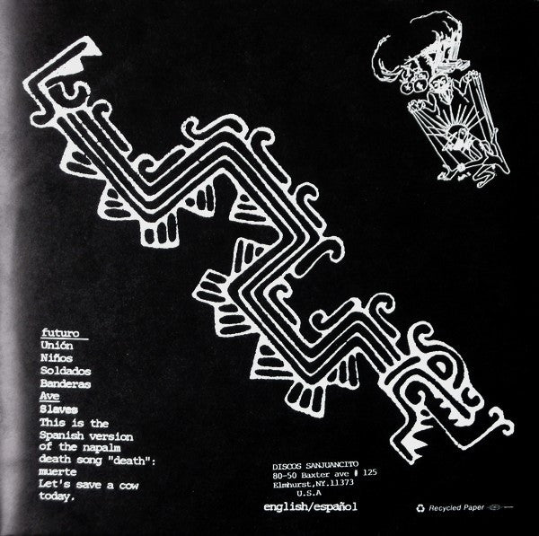 Huasipungo : Canciones Para Una Causa Perdida (7")