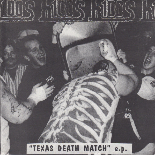 H 100S : Texas Death Match e.p. (7", EP, Red)