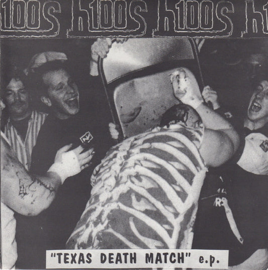 H 100S : Texas Death Match e.p. (7", EP, Red)