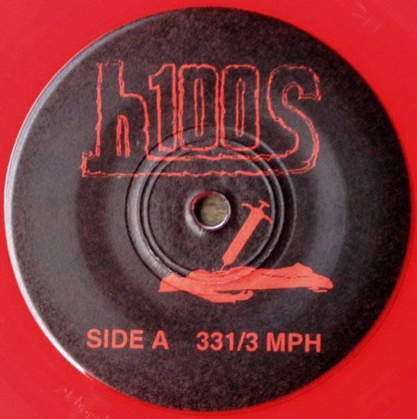 H 100S : Texas Death Match e.p. (7", EP, Red)