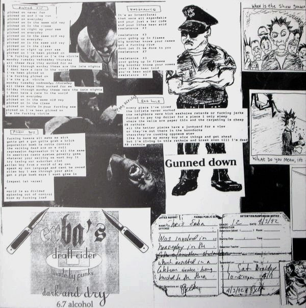 H 100S : Texas Death Match e.p. (7", EP, Red)
