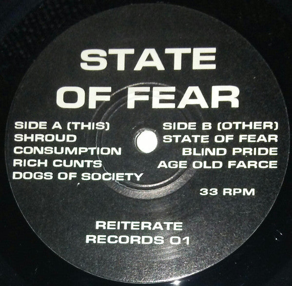 State Of Fear : Stàte Of Feär (7", EP)
