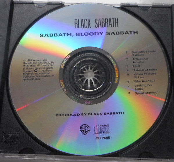 Black Sabbath : Sabbath Bloody Sabbath (CD, Album, RE)