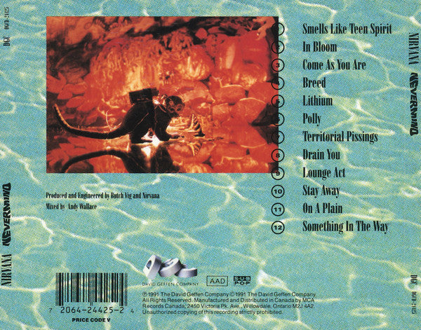 Nirvana : Nevermind (CD, Album, RE)