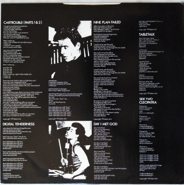 Adam And The Ants : Dirk Wears White Sox (LP, Album, RP)