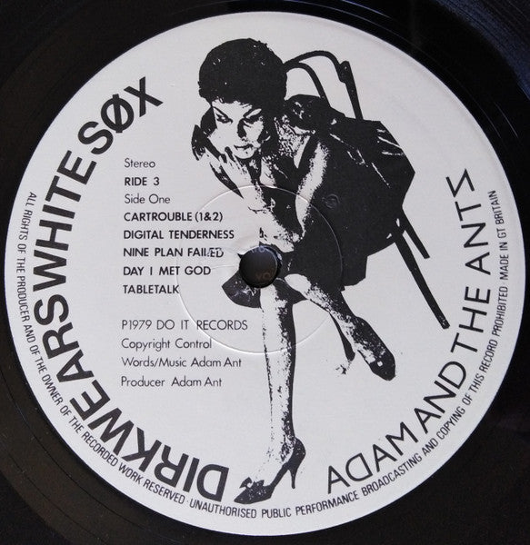 Adam And The Ants : Dirk Wears White Sox (LP, Album, RP)