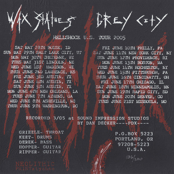 Hellshock : World Darkness (7", Ltd, Num)