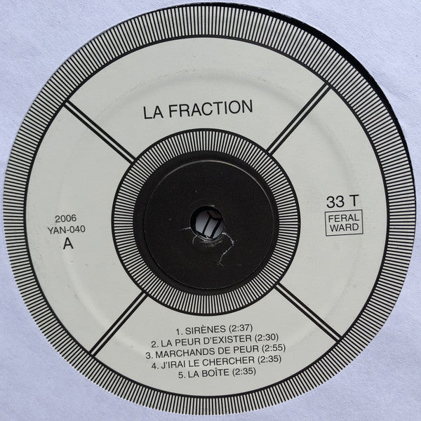 La Fraction : La Vie Rêvée (LP, Album)