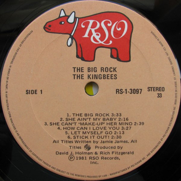 The Kingbees : The Big Rock (LP, Album)