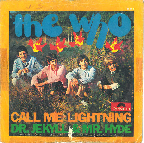 The Who : Call Me Lightning / Dr. Jekyll & Mr. Hyde (7", Single, Mono)