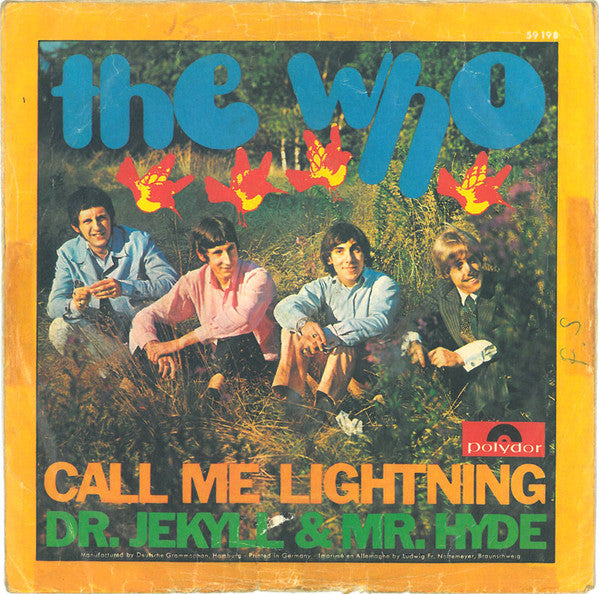 The Who : Call Me Lightning / Dr. Jekyll & Mr. Hyde (7", Single, Mono)
