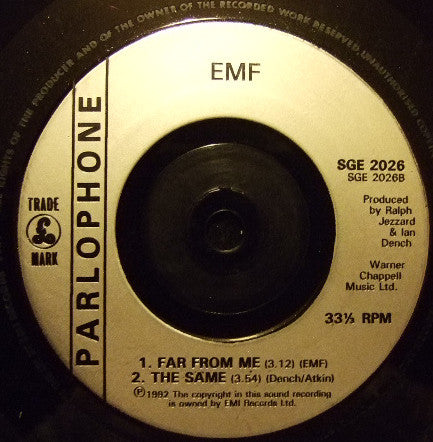 EMF : Unexplained EP (7", EP)