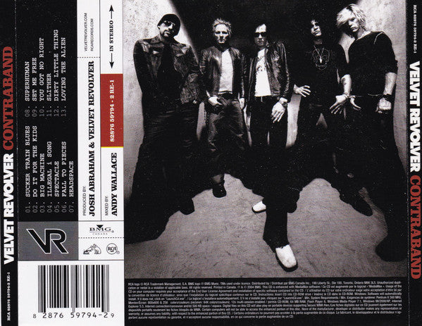 Velvet Revolver : Contraband (CD, Album, Enh, RP)