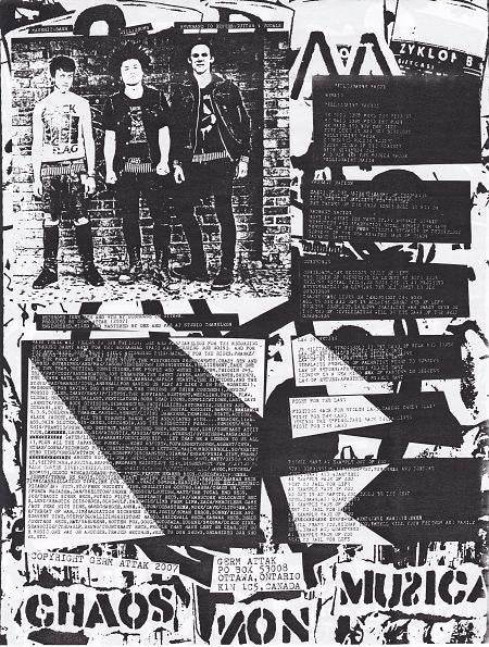 Germ Attak : Ouroboros (LP, Album, W/Lbl)