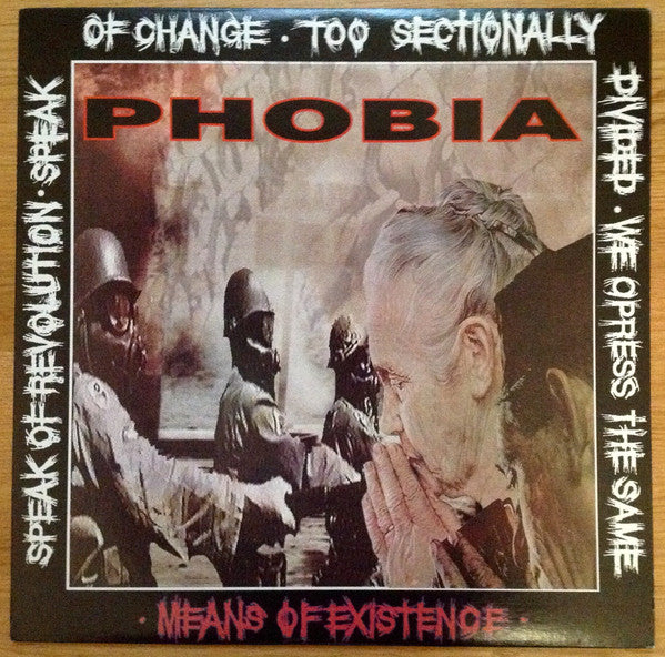 Phobia (6) : Means Of Existence (LP, Album)