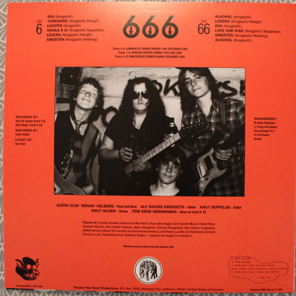 666 (8) : 666 (LP, Album, Ltd)