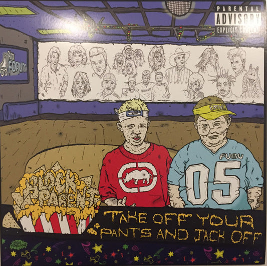 Block Parent, Frank Dux : Grand River Transplit - Take Off Your Pants and Jack Off / Concessions  (12", EP, Spl)