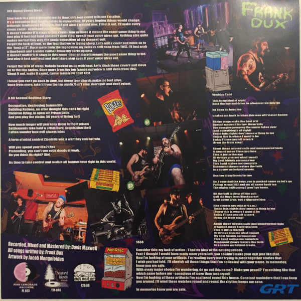 Block Parent, Frank Dux : Grand River Transplit - Take Off Your Pants and Jack Off / Concessions  (12", EP, Spl)