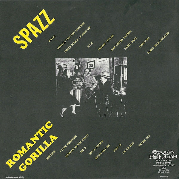 Spazz / Romantic Gorilla : Spazz / Romantic Gorilla (LP)