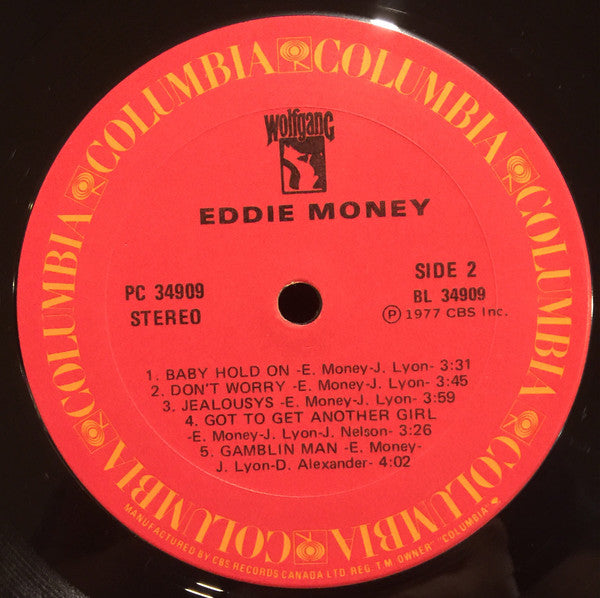 Eddie Money : Eddie Money (LP, Album)