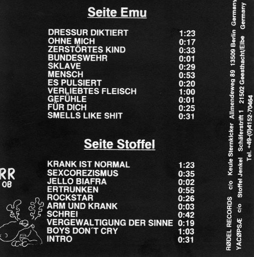 Yacøpsæ : Krank Ist Normal E.P. (7", EP)