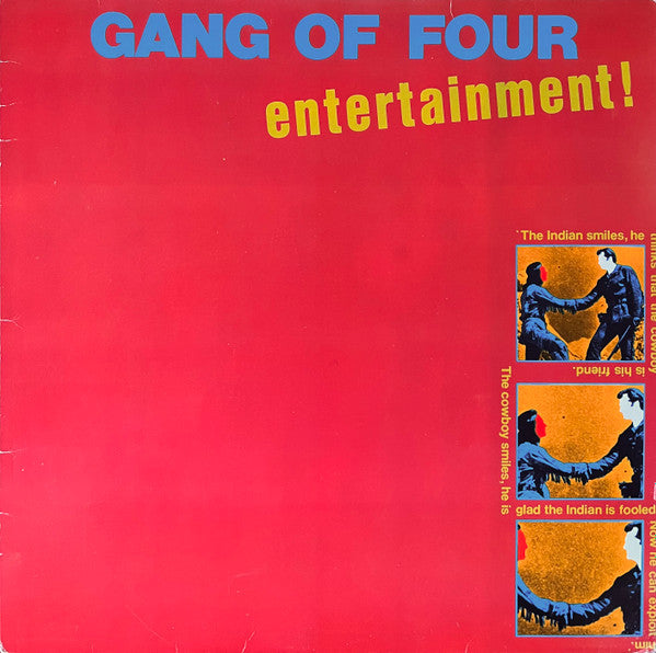 Gang Of Four : Entertainment! (LP, Album, Imp)