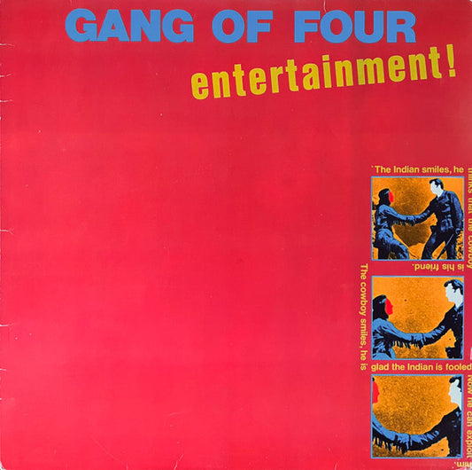 Gang Of Four : Entertainment! (LP, Album, Imp)