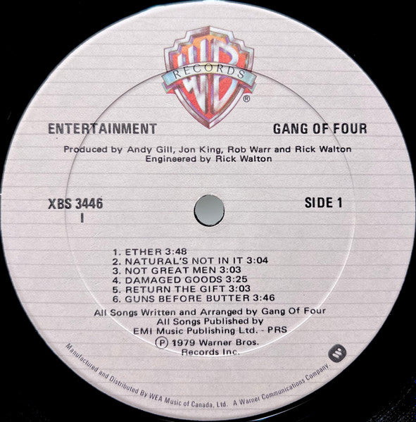 Gang Of Four : Entertainment! (LP, Album, Imp)