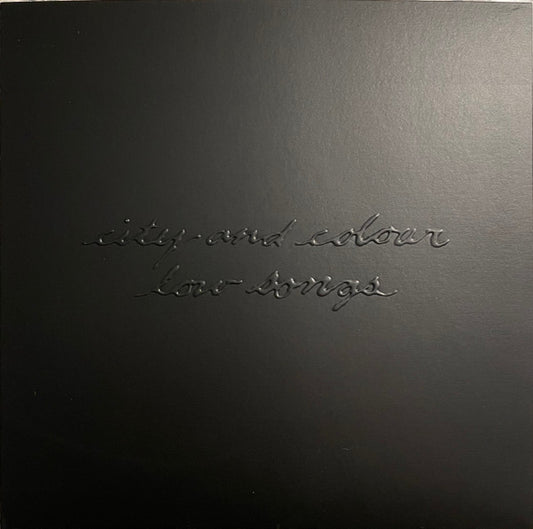 City And Colour : Low Songs (7", EP, Ltd, Cle)