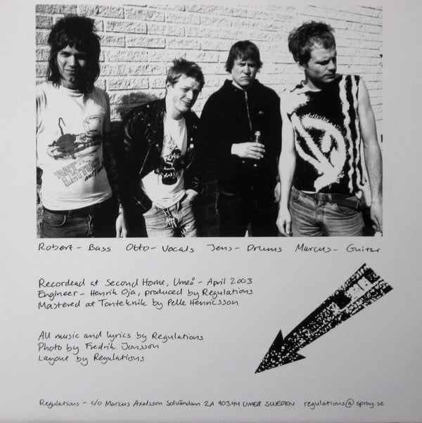 Regulations : Regulations (7", EP)