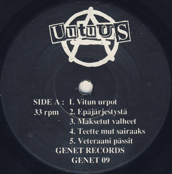 Uutuus : Systeemin Rattaissa - EP (7", EP)