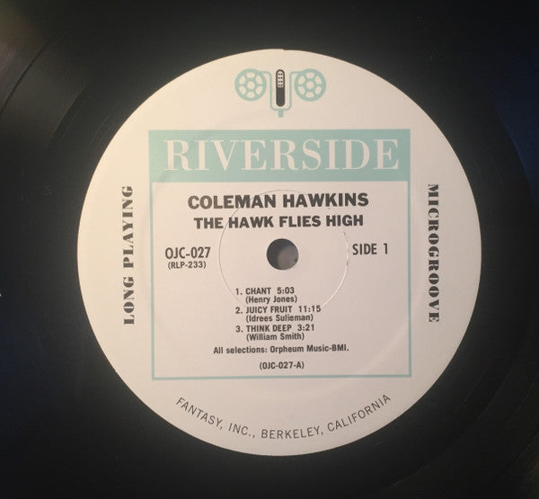 Coleman Hawkins : The Hawk Flies High (LP, Album, Mono, RE, RP)