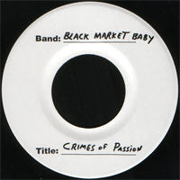 Black Market Baby : America's Youth / Crimes Of Passion (7", Ltd)