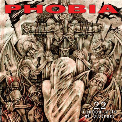 Phobia (6) : 22 Random Acts Of Violence (LP, Album, Gre)