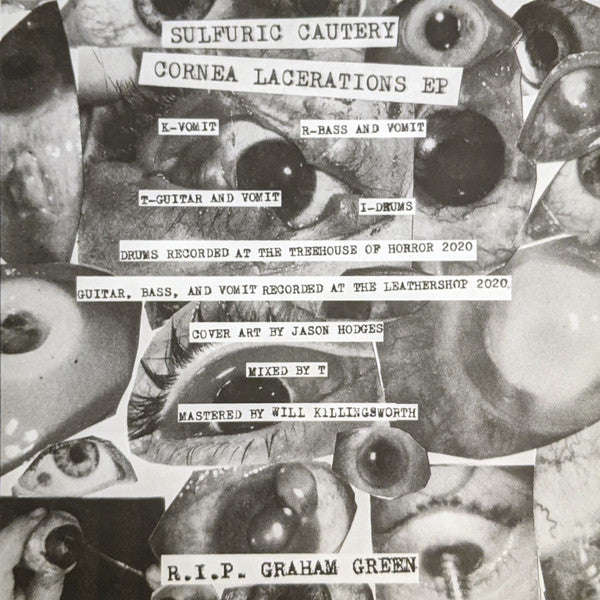 Sulfuric Cautery : Cornea Lacerations (7")