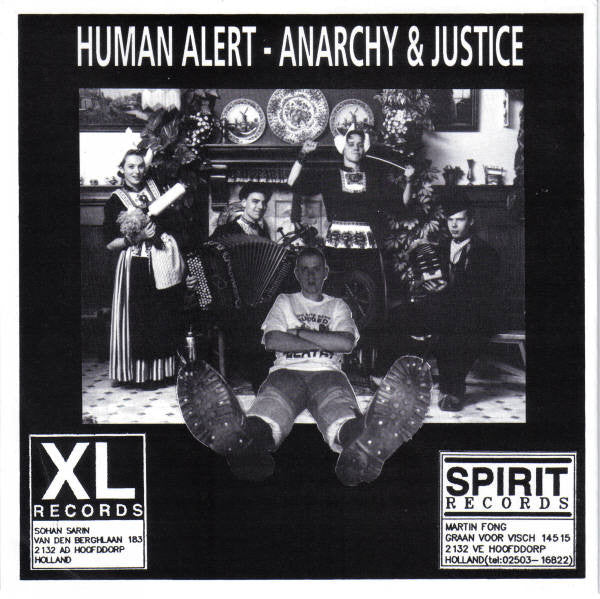Human Alert : Anarchy And Justice (7")
