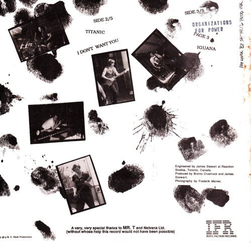 Brontocrushrock : Next 5 Songs (7")