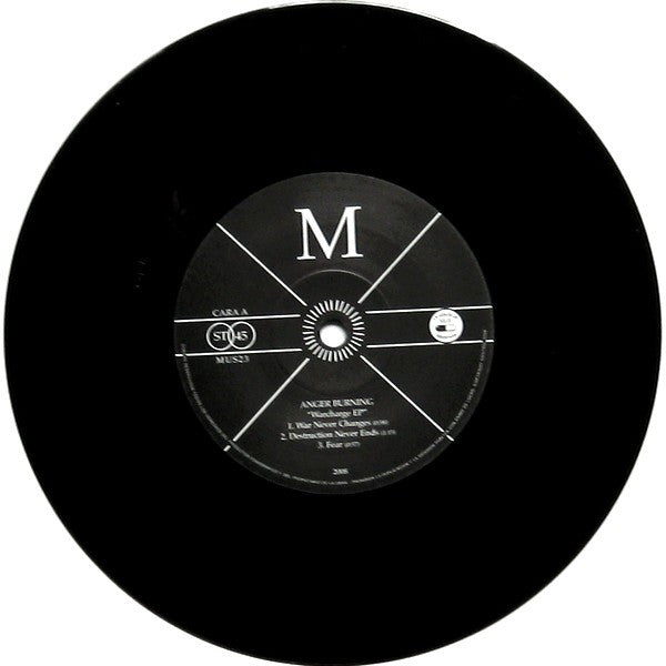 Anger Burning : Warcharge E.P. (7", EP)