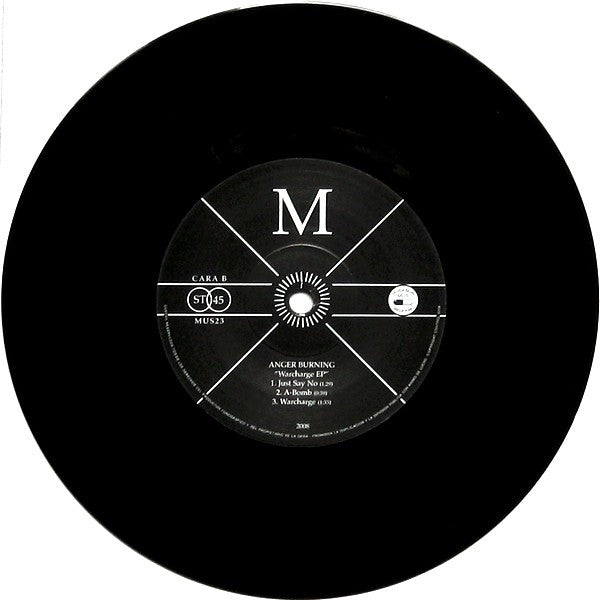 Anger Burning : Warcharge E.P. (7", EP)