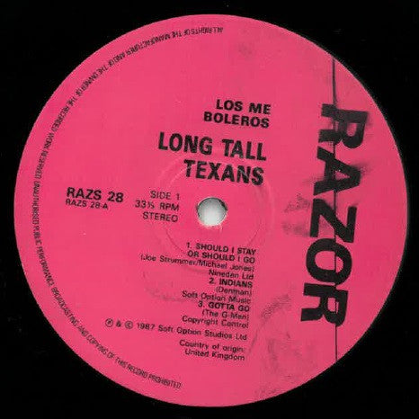 Long Tall Texans : Los Me Boleros (12", MiniAlbum)