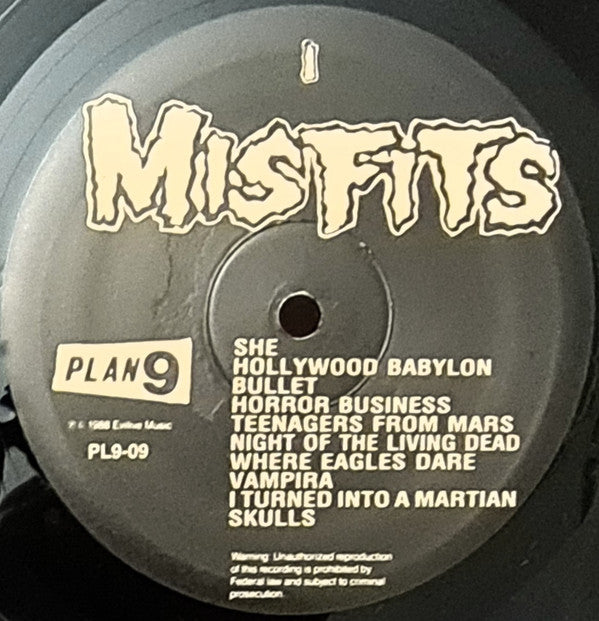 Misfits : Misfits (LP, Comp, Ltd, RE, RP, 180)