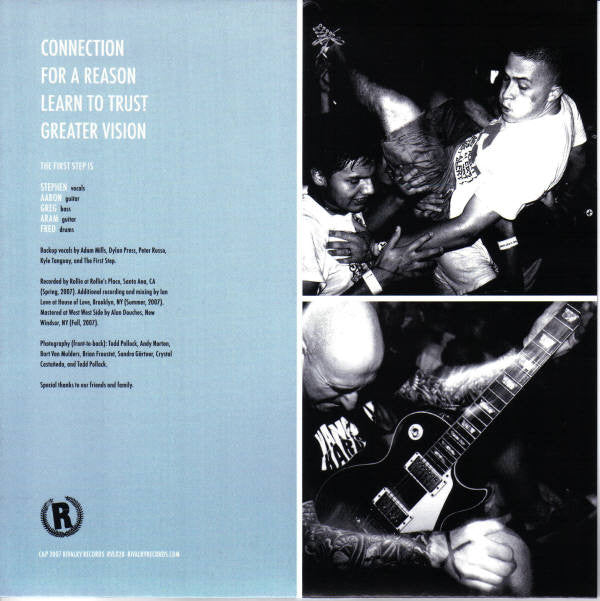 The First Step : Connection EP (7", EP, RP, Blu)