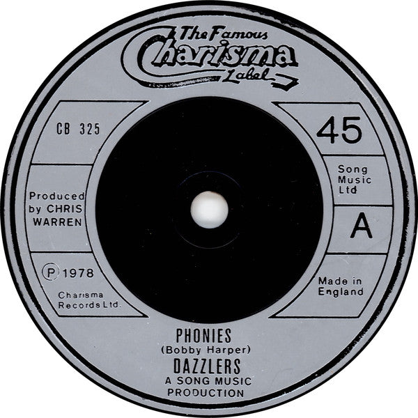 The Dazzlers : Phonies (7")